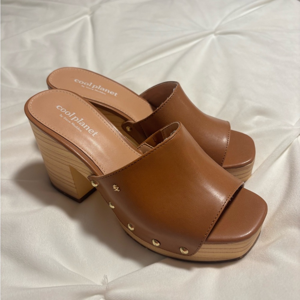 Steven Madden Cool Planet Chunky Heels